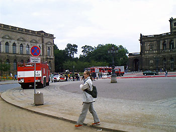 Elbe Hochwasser Dresden August 2002